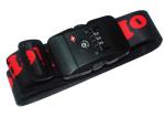 Bright Luggage Name Straps , Luggage Belt Strap With Removable Buckle