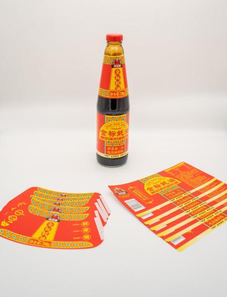 Customized Wet Glue Label for Beverage Label Flavoring Label Juice Label Label