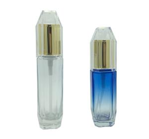 Quality High Grade Cosmetic Glass Bottles , 30ml 50ml 100ml Cosmetic Glass Lotion Bottles wholesale