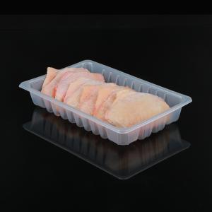 Quality Rectangular Clear Disposable Fruit Tray Meat Vegetable Packing wholesale