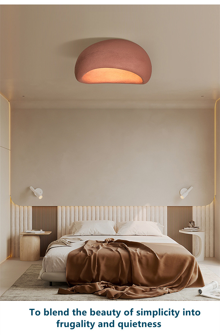 Nordic Minimalist Wabi-Sabi Wind Led Ceiling Lamps Chandelier(WH-VP-169)