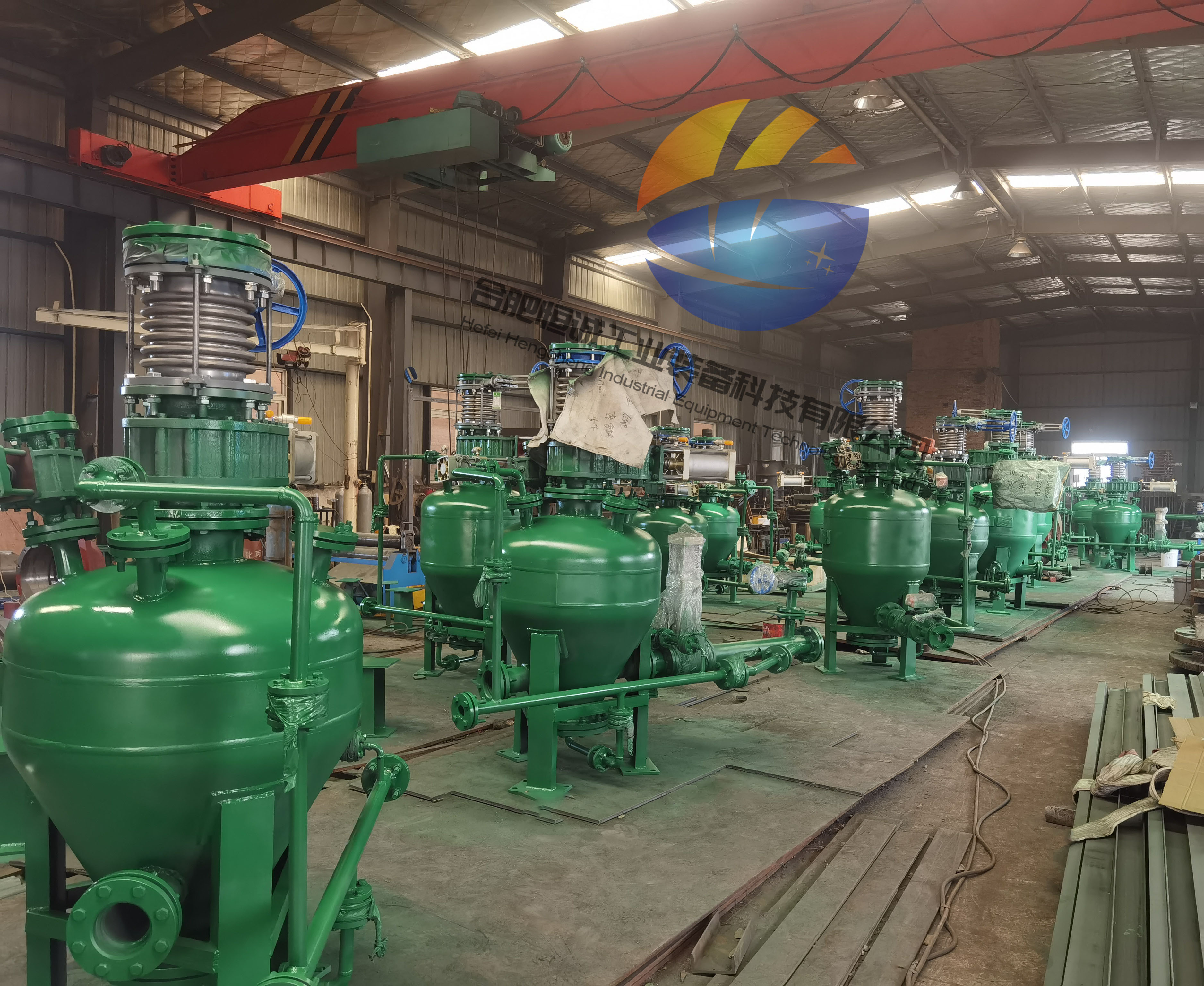 Thick Phase Conveying Equipment Bin Pump Large Conveying Capacity For Fly Ash Coke Powder