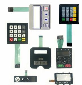 Quality IP67 Waterproof Metal Dome Membrane Switch With FPC Circuit Cable wholesale