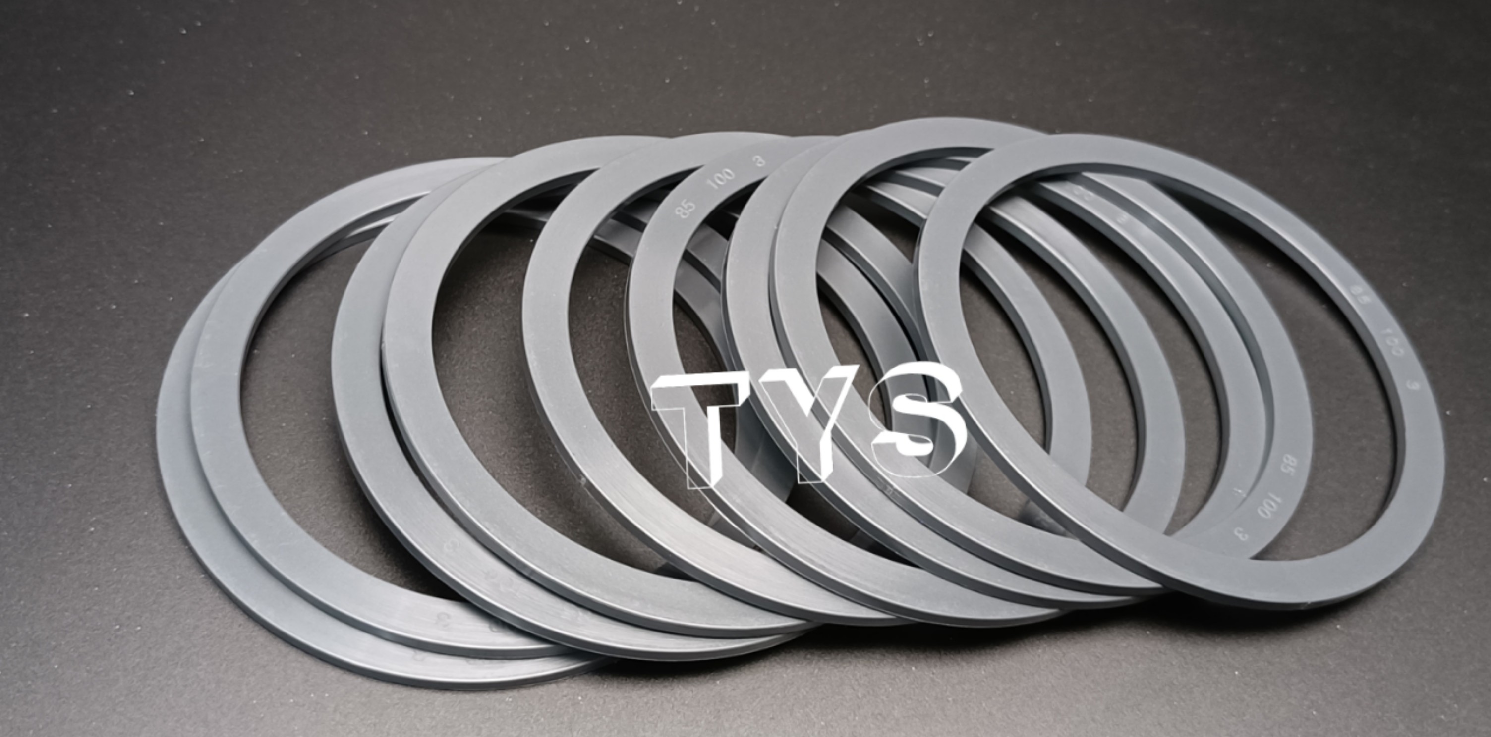 BRT 85*100*3 gray color Hydraulic Back Up Ring Nylon BRT Cylinder Seal For Excavator original factory pricefor whole