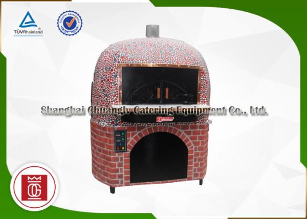 12 Inch Italian Wood Burning Pizza Ovens Fire Resistant Pottery Inner Dome