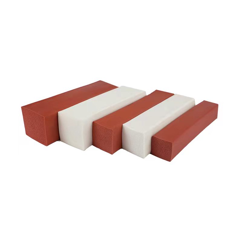 15*5mm High Temperature Resistance Silicone Sponge Rubber Strip with Customize Length