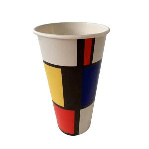 Quality 16 Oz Cold Drink Paper PE Lined Cups Eco Friendly Customizable For Home And Business wholesale