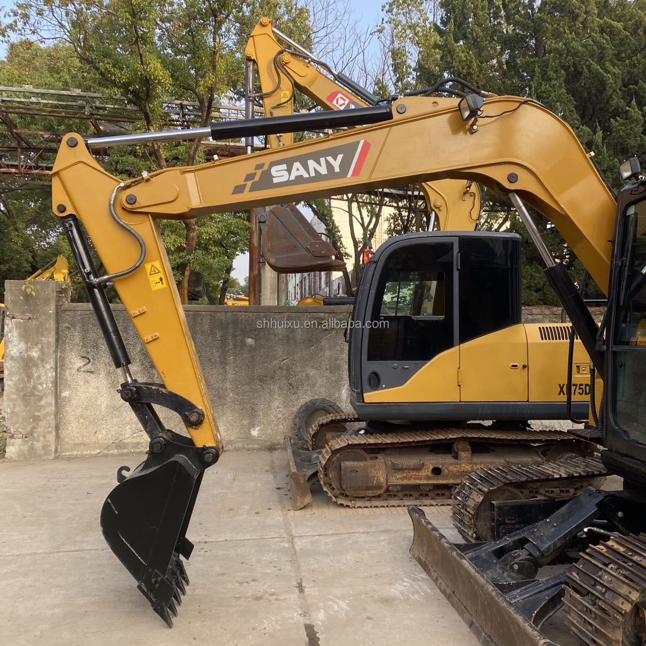 Sany 75 Used Excavator Original Color Second Hand Sany 75