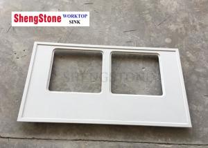 Quality Light Grey Marine Edge Countertop For Government Laboratory , 1410*750 Mm Size wholesale