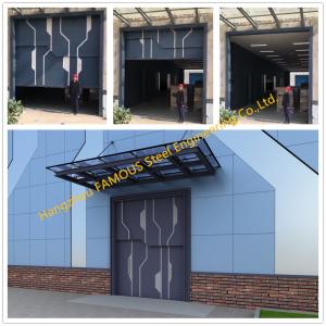 Quality Sectional Steel Lift Door Vertical Panel Lifting Industrial Sectional Door For Garage Use wholesale