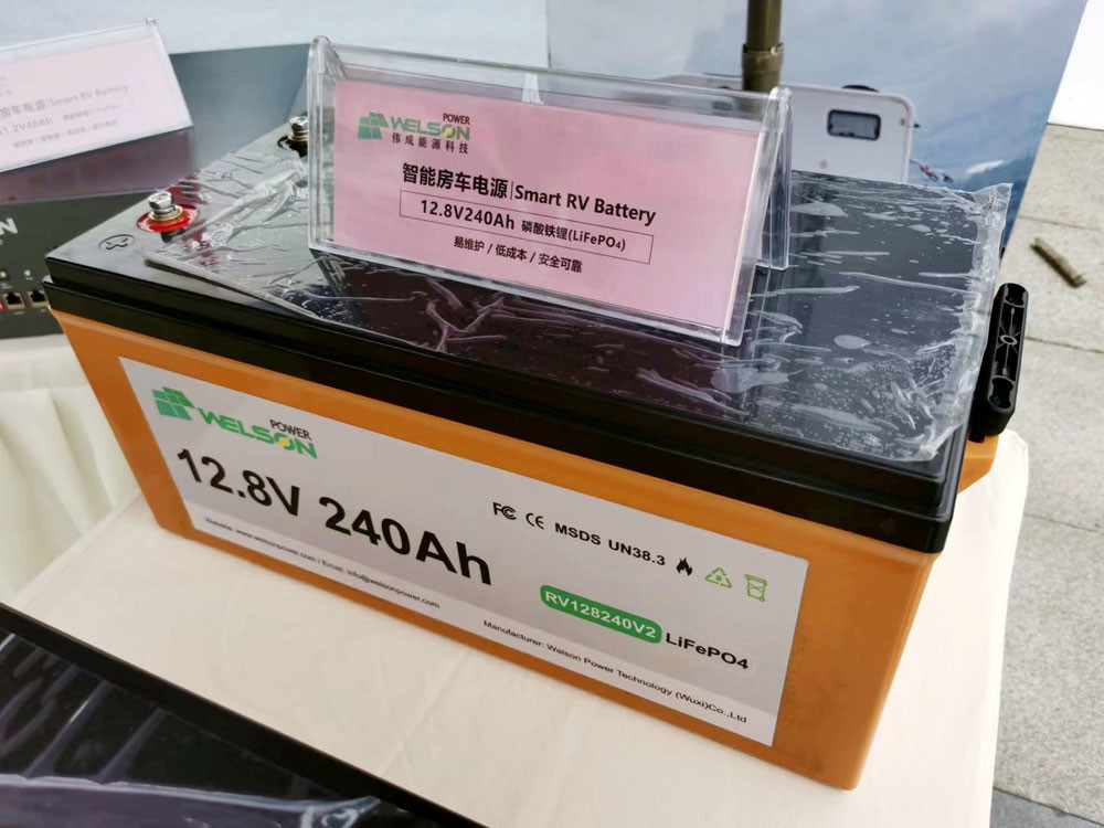 Prismatic Car Boat RV LiFePO4 Battery Discharge Current 80A For Caravan Recreational Vehicle