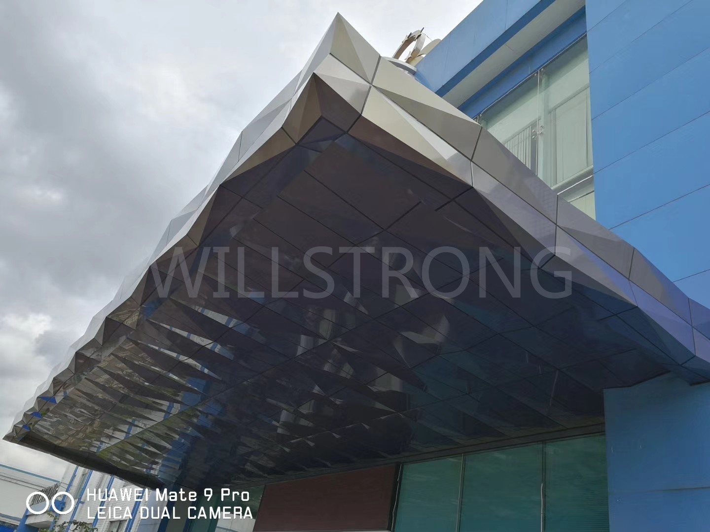 5mm Thickness Aluminum Veneer Panel / 3D shape Aluminum Composite Panel