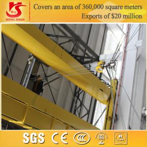 China Double girder steel factory used overhead radio control crane on sale