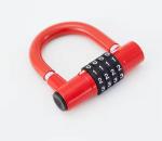 Safety Button Scooter Bicycle Padlock Combination Anti Theft