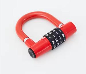 Quality Safety Button Scooter Bicycle Padlock Combination Anti Theft wholesale