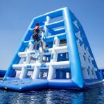Customized Backyard Inflatable Water Sport Games With PVC Tarpaulin