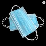 Disposable Blue Earloop Face Mask , Disposable Mouth Mask Nonsterile Medical