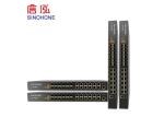 Intelligent Security Fiber Optic Network Switch 24 Ports 1000 M 35.7 Mpps