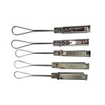 Overhead Metal Type Fiber Optic Clamp Black Tension Clamp for Outdoor FTTH