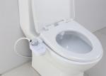 Dual Nozzles Bathroom Bidet Attachment Water Pressure Control Easy Installed