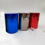 2oz 6oz 8oz 10oz 16oz 20oz Electroplated Metal Blue HDPE Bottle Manufacturers