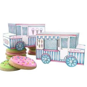 Quality House Shape Paper Sweet Box Cookie Packing With Customized Printing wholesale