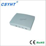 IP44 Outdoor Fiber Optic Distribution Box , Fiber Optic Wall Box ABS Material