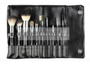Quality Classic Italian Badger Hair Color Travel Makeup Brush Set / Angle Blush Brush wholesale