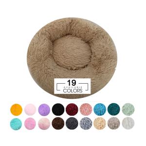 Quality OEM Extra Large Donut Dog Bed 60CM Funny Antiskid Dog Car Seat Cushion wholesale