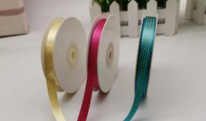 Quality Single Face Stitched Grosgrain Ribbon Environmental Friendly Material wholesale