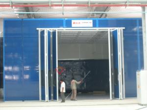 Quality Fold Style Door Industrial Paint Booth Aircraft Spray Booth wholesale