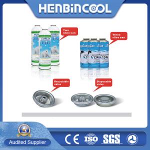 Quality Colorless 99.99% R134A Refrigerant Empty 2 Piece Tinplate Can To Fill Refrigerant wholesale