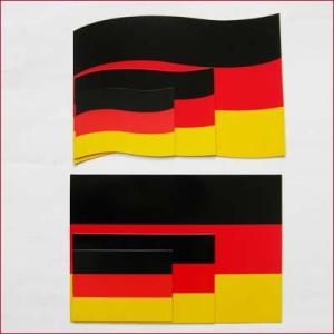 Quality National Advertising Promotional Magnetic car sticker Germany wholesale