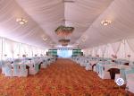 10x30m Transparent Roof Clear Event Tent / Waterprooof PVC Wedding Marquee
