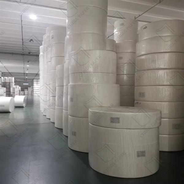 Cheap Factory Supply 1-3 Ply White Toilet Jumbo Roll Customized Softness Toilet Tissue Paper for sale