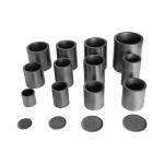 Durable 6kg 12kg Carbon Graphite Crucibles for Gold Steel Melting High Heat