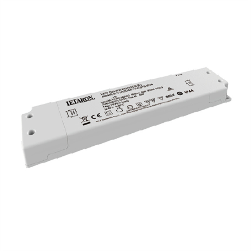 EU Ultra Thin Led Driver Power Supply Transformer 220-240VAC To 24VDC