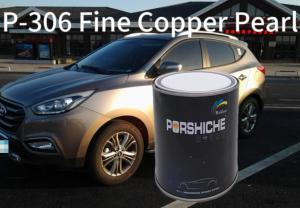 Quality Odorless Fine Copper Metallic Car Paint Stable Smooth Surface wholesale