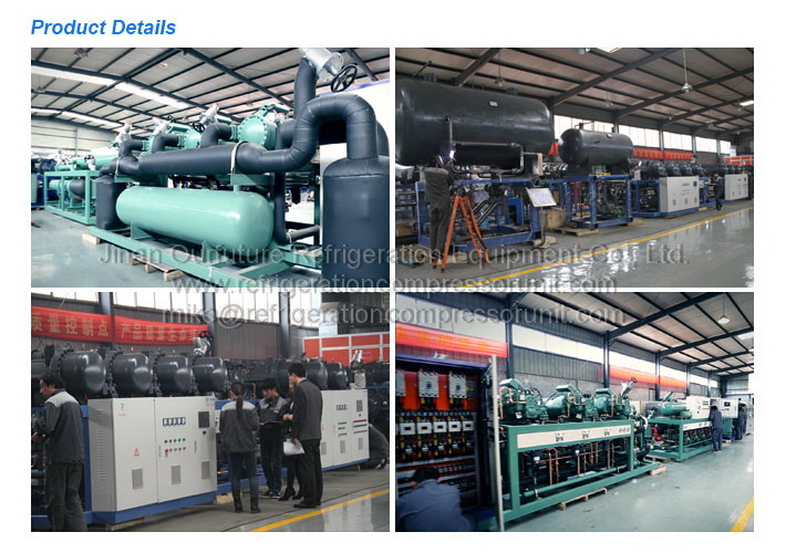 100hp R404a 2* 50hp Refrigeration Units For Cold Rooms , Cold Chain Logistic