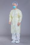 Bacterial Resistant 20gsm PP 17gsm PE Disposable Isolation Gowns