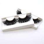 Full Strip Cruelty Free Eyelashes , Fluffy 18mm Mink Lashes