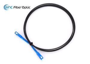 Quality SC APC Outdoor FTTH Fiber Optic Patch Cord SM Self Supporting Aerial Drop Cable wholesale