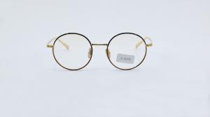 Quality Fashion retro round eyewear frame for Women girls Daily school business with titanium temples ultralight wholesale