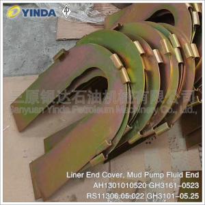 Quality Mud Pump Liner Cylinder End Cover Fluid End AH1301010520 GH3161-0523 Copper wholesale