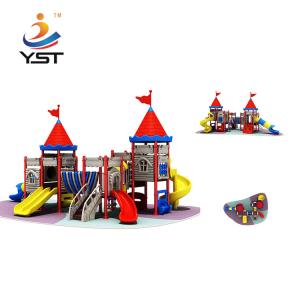 Quality LLDPE Combined Amusement Kids Playground Slide Antistatic Environmental Friendly wholesale
