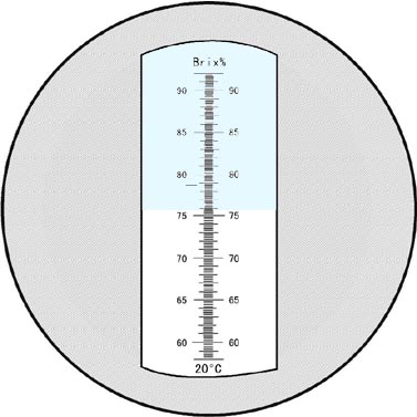 With Light Source of Hand-Help Refractometer For brix LBRHB58-92ATC