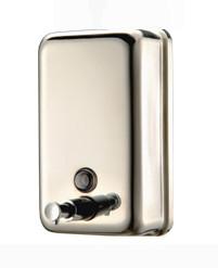 Quality Stainless Steel Manual Hand Soap Dispenser 1300ml Satin / Polish Finish Crafts wholesale