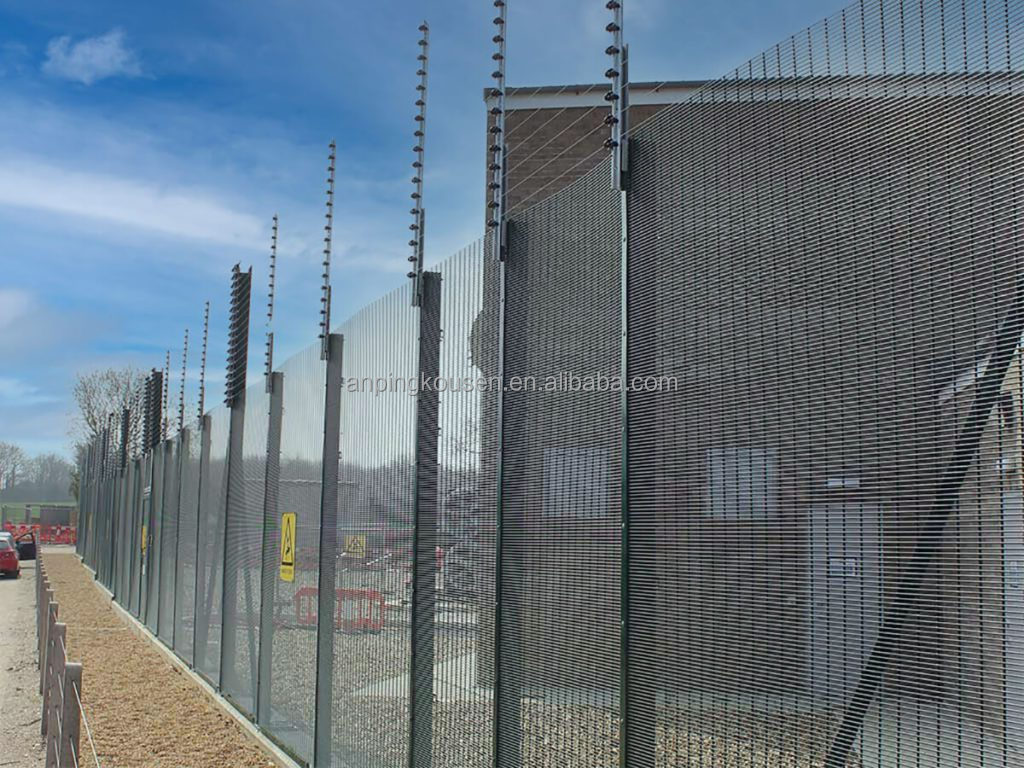 High Security 358 Security Fence with Modern Stylish Design and Low Carbon Steel Wire