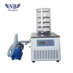 Quality Standard Vacuum Food Lypholizer 0.12m2 Lab Freeze Dryer wholesale