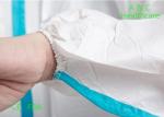 Blue Surgical Sterile Disposable Protective Gowns ISO CE 35-60G Polyethylene